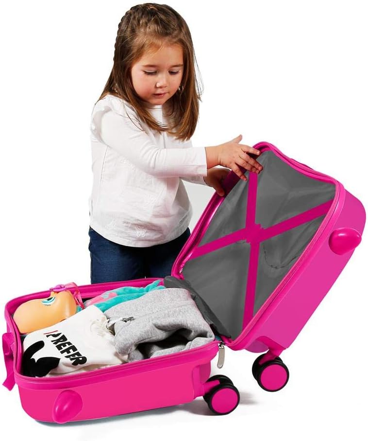 Disney (DIYL9) Love Minnie Infantil, Pink (Rosa) Fuchsia Kinderkoffer, Fuchsia Kinderkoffer
