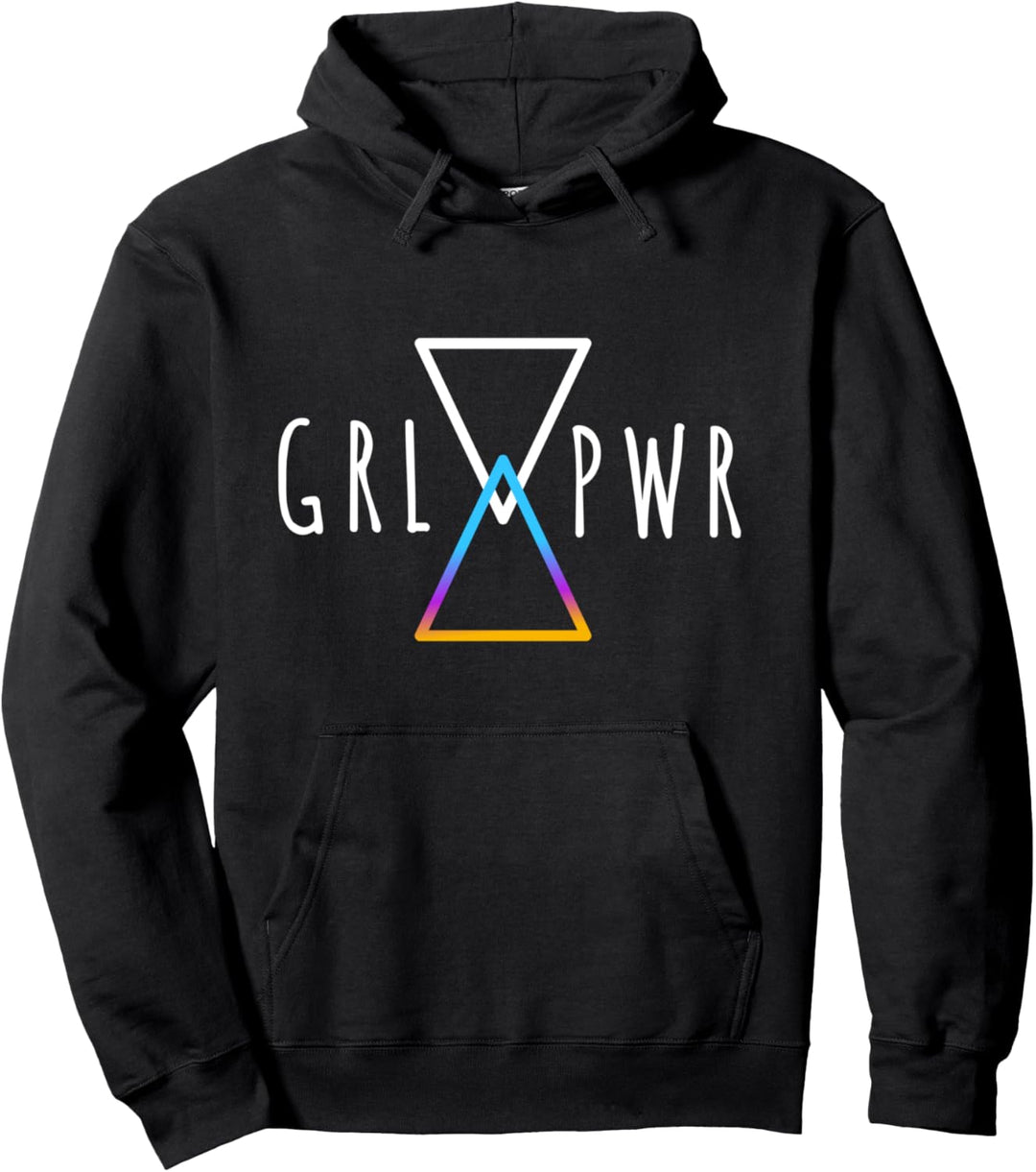 Girl Power Geschenke für Frauen Feministin GRL PWR Boho Pullover Hoodie