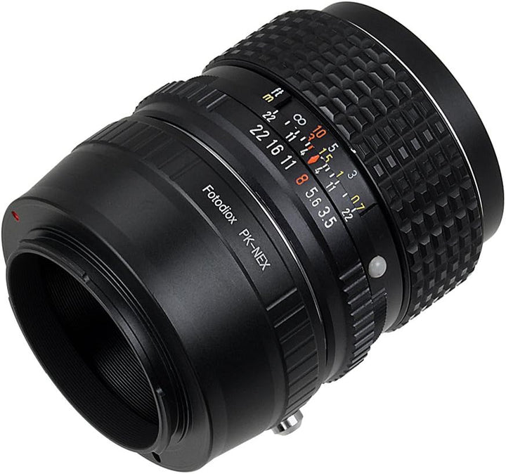 Fotodiox Lens Mount Adapter Compatible with Pentax K Lenses on Sony E-Mount Cameras Pentax K Standar
