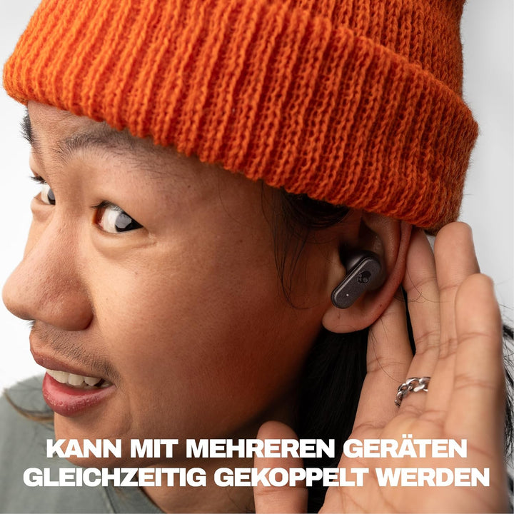 Skullcandy Dime 3 Wireless Earbuds, Bluetooth-Kopfhörer, schallisolierende Passform, bis zu 20 Stund