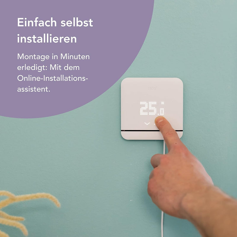 tado° smarte Klimaanlagensteuerung V3+ mit Standfuss – Klimaanlage digital steuern per App – optimal