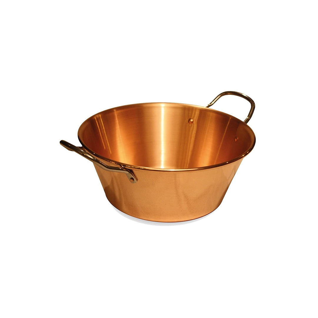 Baumalu - 34 cm Kupferzuckerpfanne - Elegantes und langlebiges Küchenutensil mit optimaler Wärmeleit