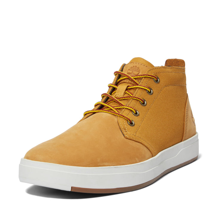 Timberland Herren Davis Square F/L Chukka Trainers and Sneakers Shoes, 41 EU Wheat