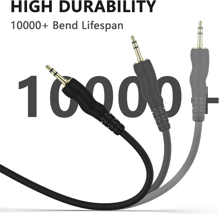3,5-mm-TRS-Stecker auf Dual-XLR-Buchse, Splitterkabel, 3,5 mm auf 2 XLR-Buchsen, Y-Patchkabel für La