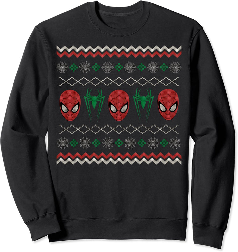 Marvel Spider-Man Ugly Christmas Sweater Sweatshirt
