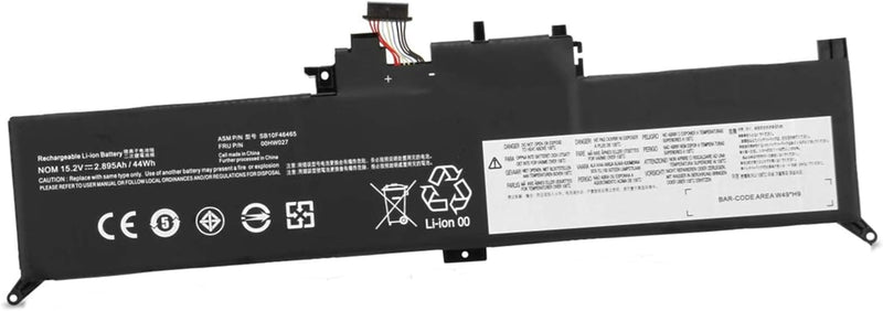 ASKC 15.2V 44Wh 00HW026 00HW027 Laptop Akku für Lenovo ThinkPad Yoga 260 Series 01AV432 01AV433 SB10