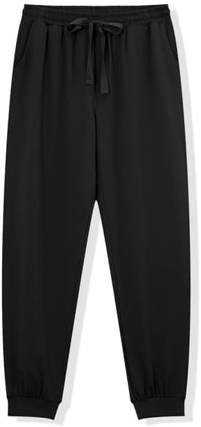 COLORFULLEAF Schlafanzughose Herren Lang Schlafhose mit Bündchen Pyjamahose für Männer Jogginghose 1