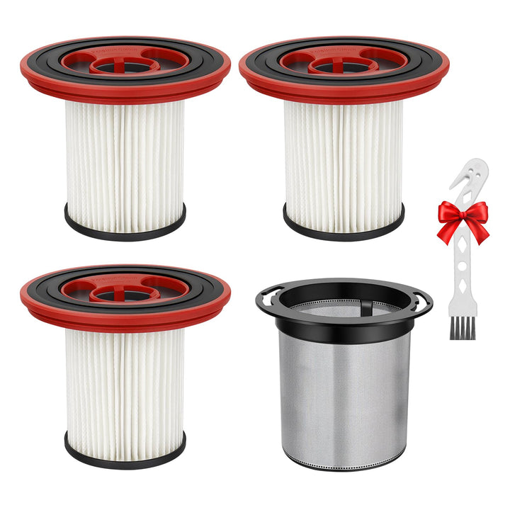 12040193 4er-Pack waschbare Filter für Bosch Unlimited Serie 7 schnurlosen Staubsauger BKS711XXL BBS