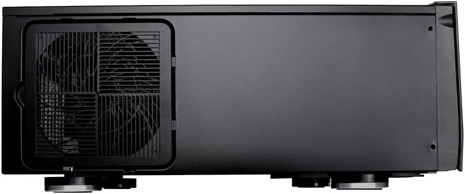 SilverStone SST-GD07B - Grandia HTPC ATX Desktop Gehäuse mit hochleistungsfähigem und geräuscharmen