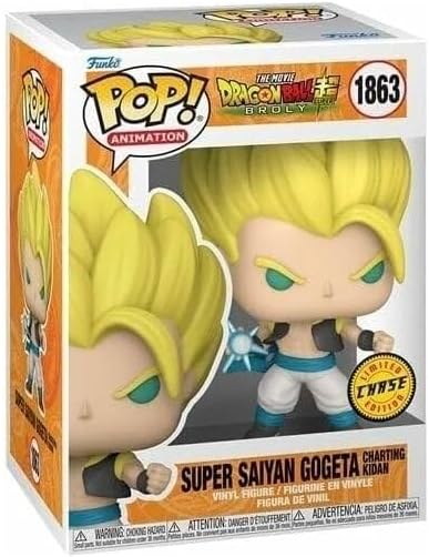 Funko POP! Animation: Dragon Ball Super: Broly - Gogeta - 1/6 Quote Für Seltene Chase-Variante - Dra