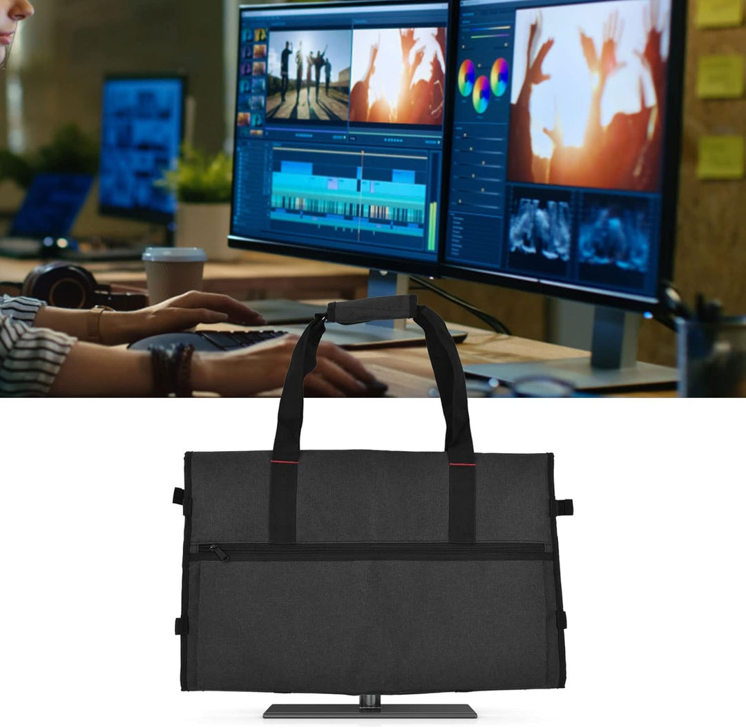 Jadeshay Monitortasche Transport Tragetasche für Computermonitore Tragetasche Heimcomputermonitore T