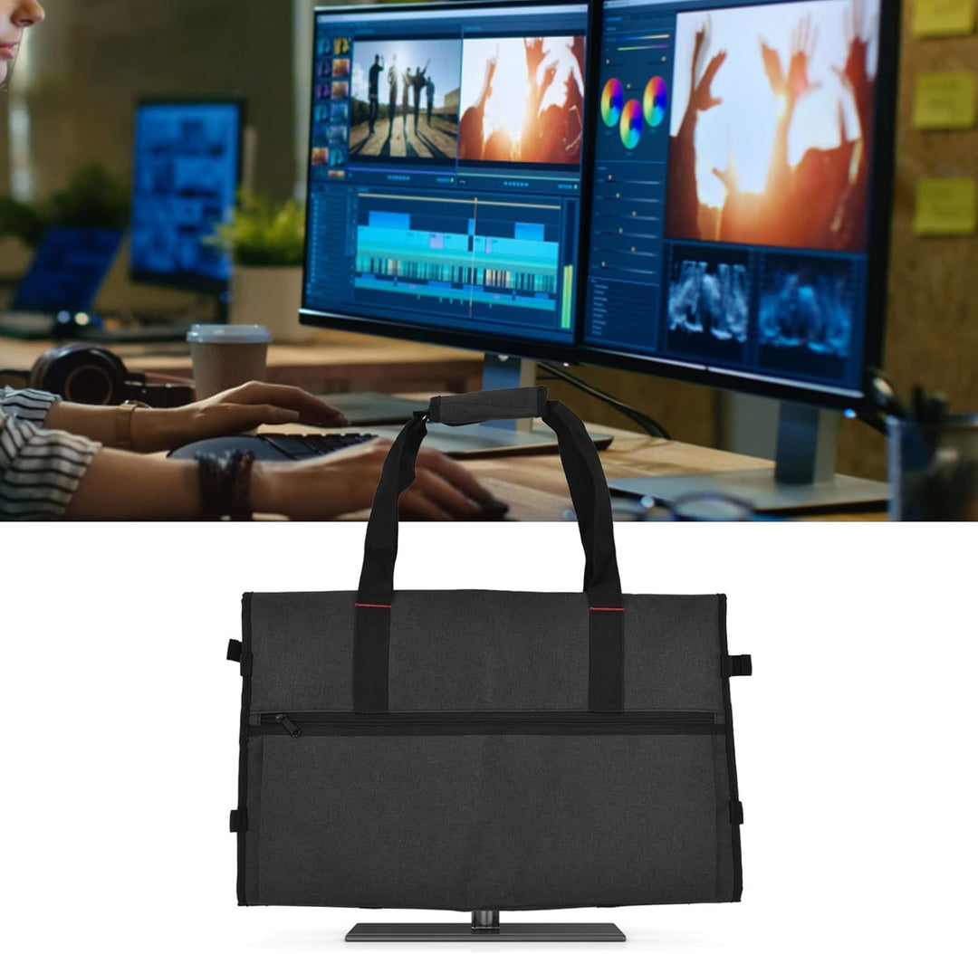 BuyWeek Tragetasche für Computermonitore, Tragbare Monitortasche Computermonitor Schutztasche Comput