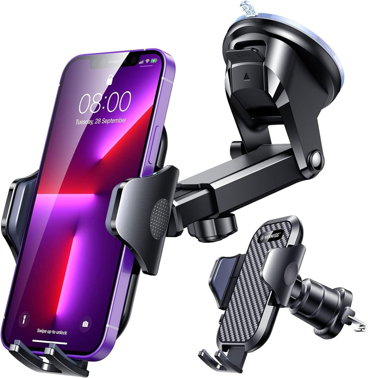 VANMASS [2023 Patent Pro] Universal Handyhalterung Auto [Upgrade SGS-Militärstandard Stossfest] 360°