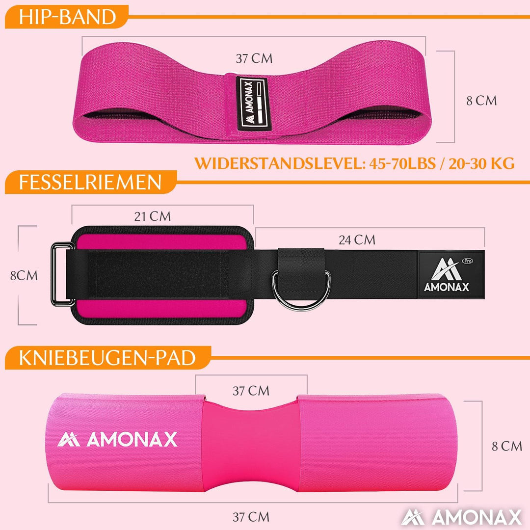 Amonax langhantel polster, extra dicke nackenpolster langhantel- Barbell Pad nackenschutz für hip th