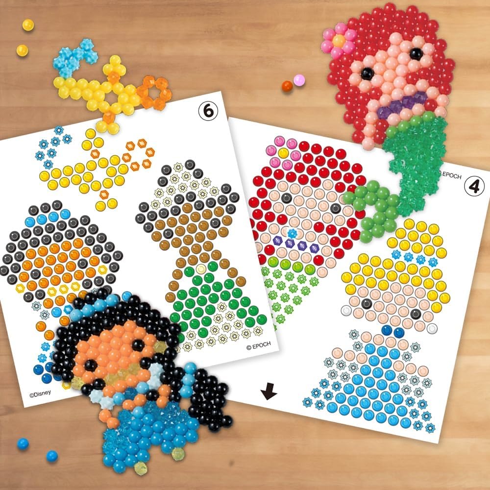 Aquabeads 31773 Kreativ Würfel - Disney Prinzessinnen - Bastelset, Kreativ W&amp;