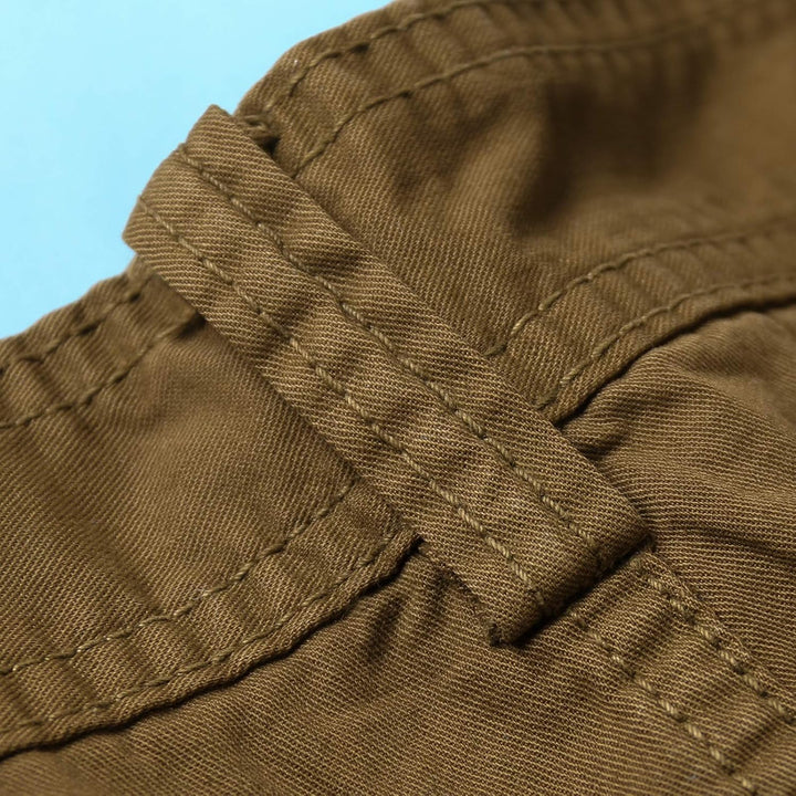 Aeslech Shorts für Frauen mit mehreren Taschen, Cargo-Casual Sommer 16 Coffee, 16 Coffee