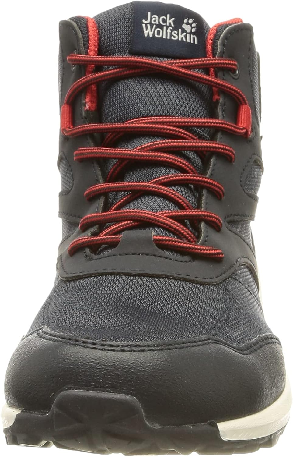 Jack Wolfskin Woodland Texapore Mid K Outdoorschuhe 38 EU Night Blue Red, 38 EU Night Blue Red
