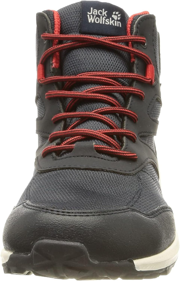 Jack Wolfskin Woodland Texapore Mid K Outdoorschuhe 38 EU Night Blue Red, 38 EU Night Blue Red