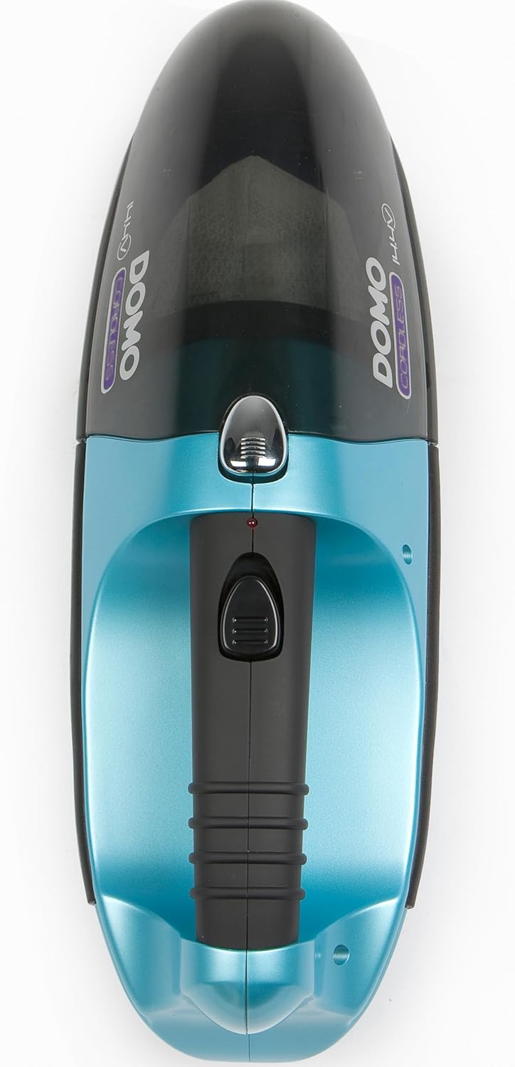 Domo DO211S Handstaubsauger mit motorisierter XL Rollbürste, kabelloser Staubsauger für Tierhaare, F