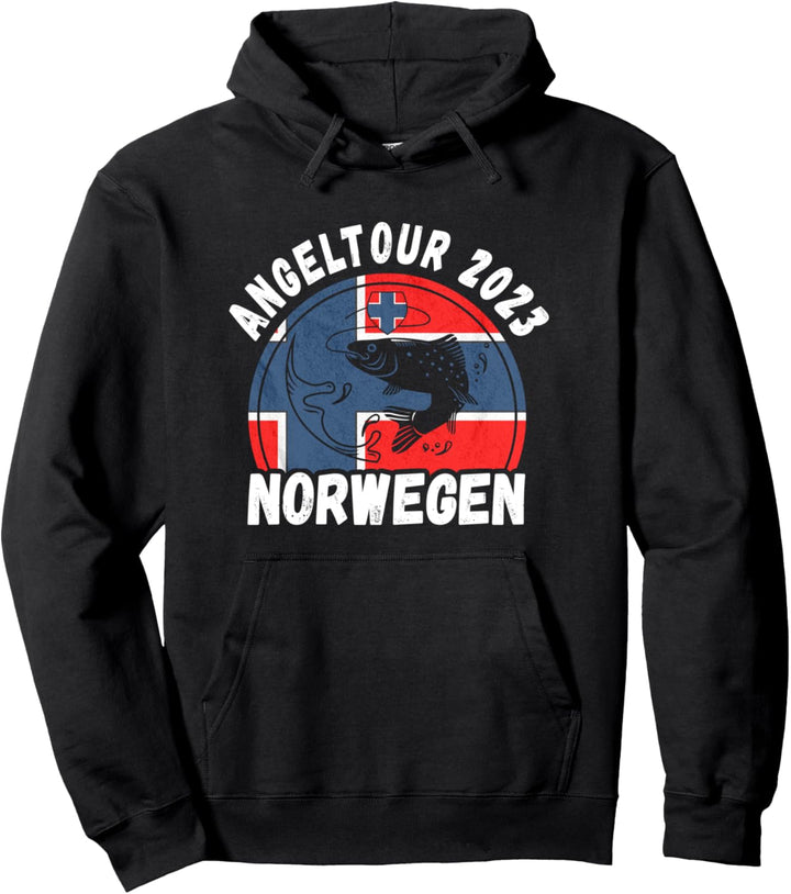 Angeltour Norwegen 2023 Pullover Hoodie