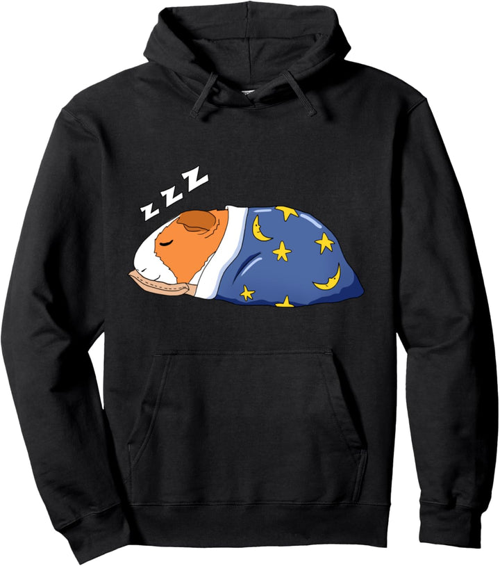 Schlafendes Meerschwein Kleidung Geschenk Meerschweinchen Pullover Hoodie
