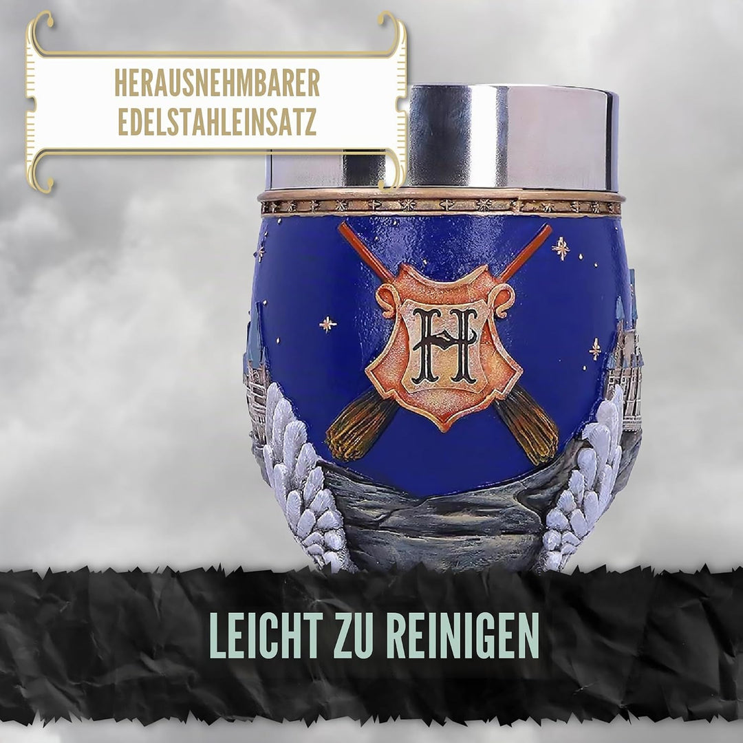 Nemesis Now Collectable Goblet Harry Potter Hogwarts School of Witchcraft and Wizardry Kelch zum Sam