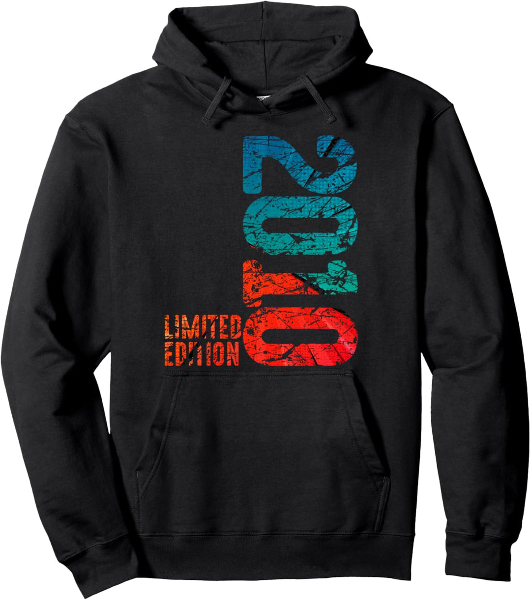 14. Geburtstag Junge Mädchen 14 Jahre 2010 Lustig Geschenk Pullover Hoodie