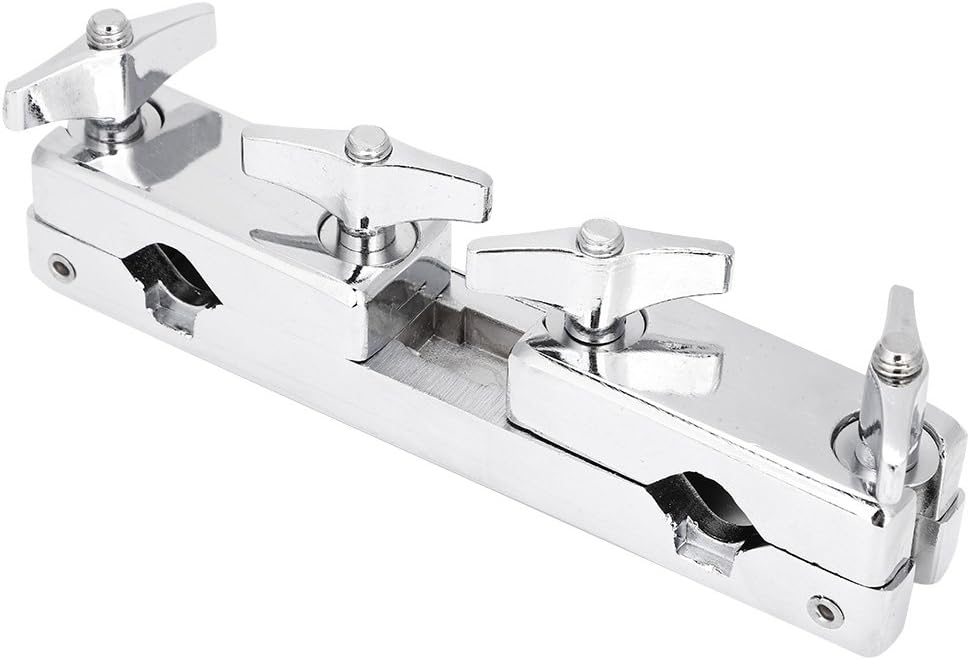Drum Set Verbindungsklemme Halter Halteklammer, Eisen Perkussion Drum Anschluss Clip & Bracket Rod