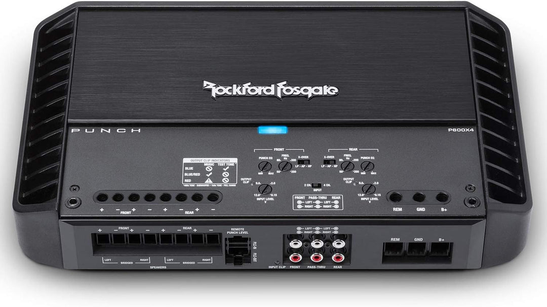 Rockford Fosgate P600X4 Kanäle