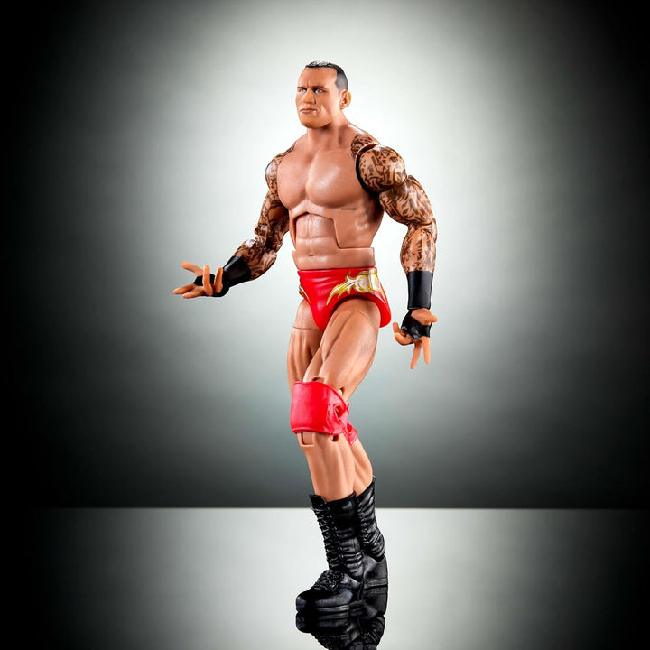 Mattel WWE Elite Collection Top Picks, Set mit Actionfigur und Zubehörteilen, ca. 15 cm grosse Samme