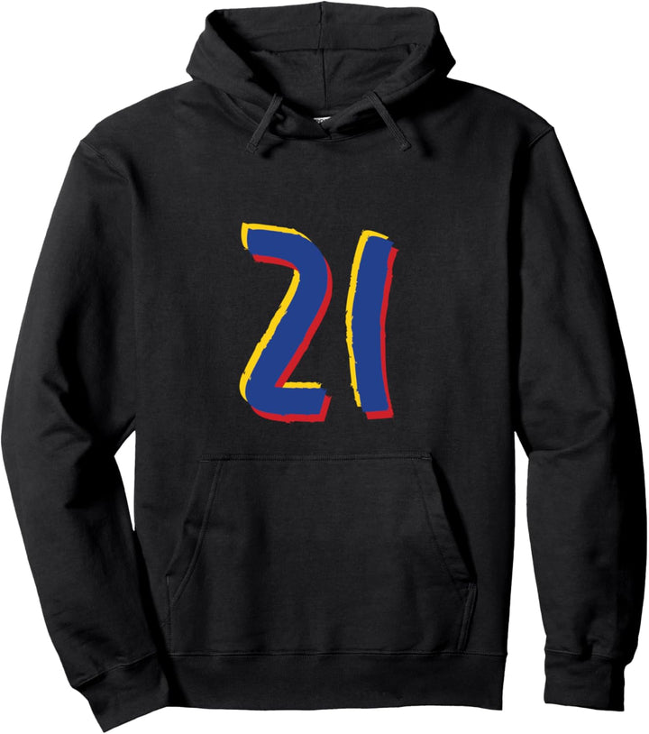 Flagge Kolumbien Pullover Hoodie