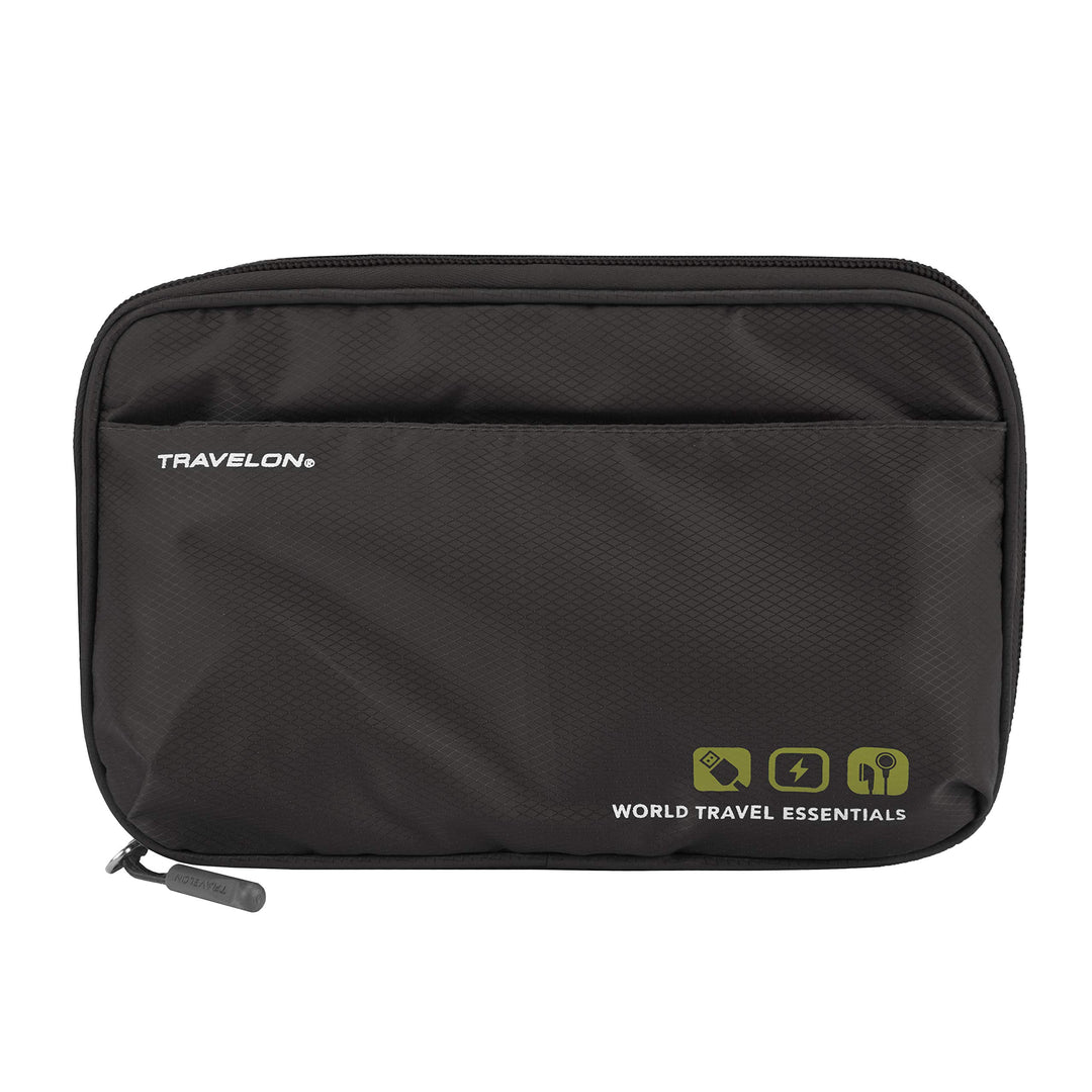 Travelon World Travel Essentials Tech Organizer, schwarz (Schwarz) - 43373-500, Schwarz