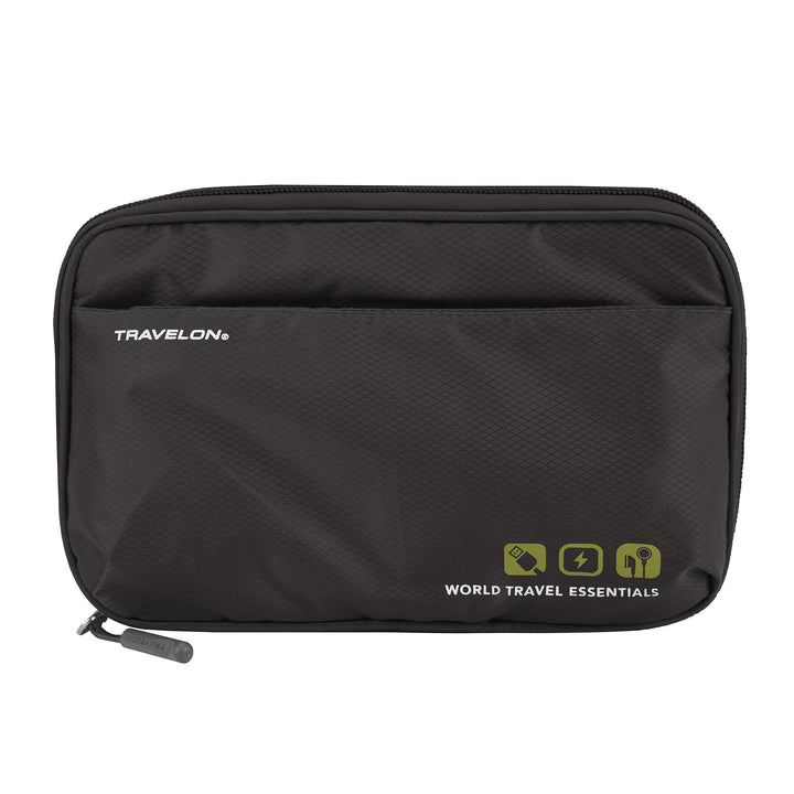 Travelon World Travel Essentials Tech Organizer, schwarz (Schwarz) - 43373-500, Schwarz
