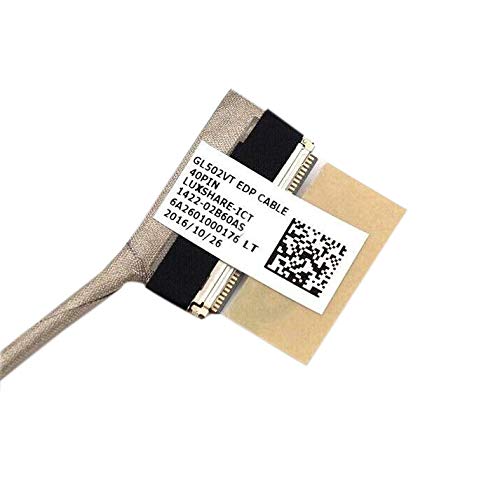 Gintai LCD LVDS eDP Non Touch Screen Display Video Kabel 40-polig für ASUS GL502VT GL502VS GL502 FX5