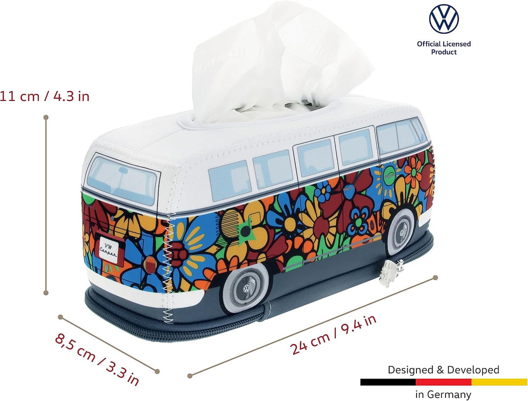 BRISA VW Collection - T1 Bulli Bus Kosmetiktuchspender Taschentuchbox | Volkswagen Taschentuchbox fü