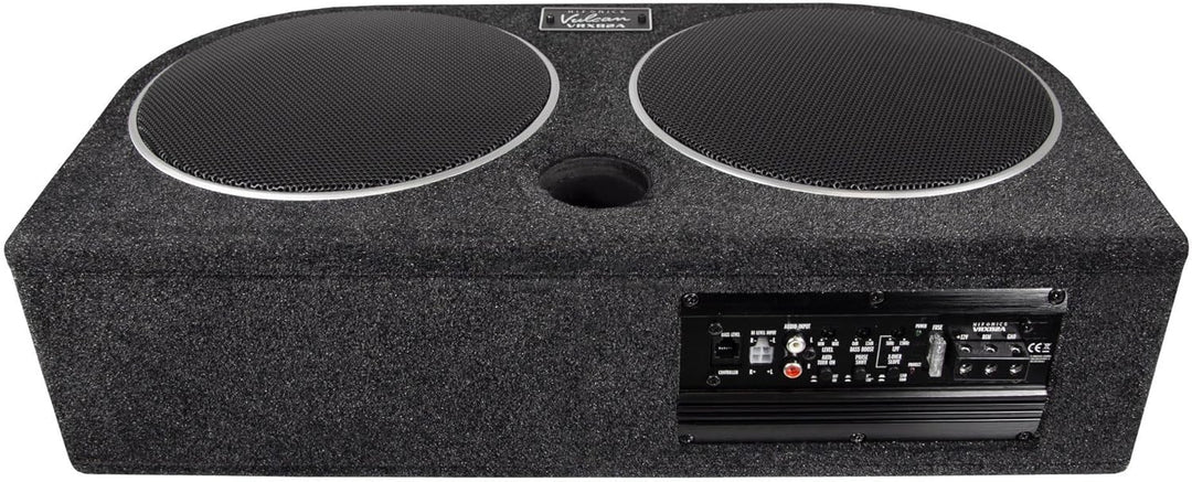 Hifonics VRX82A | Aktiver Reserverad Subwoofer mit Passiv Membran und Class-D Amp (Digital)