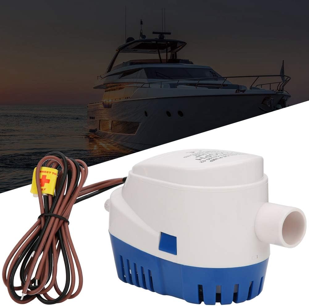 Yacht Bilgenpumpe, HYBP2-G1100-02 24V Yacht Miniatur-Abwasser Selbstansaugende Automatische Tauchpum