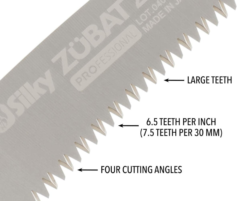 Silky 271-24 Ersatz-Sägeblatt 240mm 7,5 Zähne/30mm Ersatzblatt, 240mm 7,5 Zähne/30mm Ersatzblatt