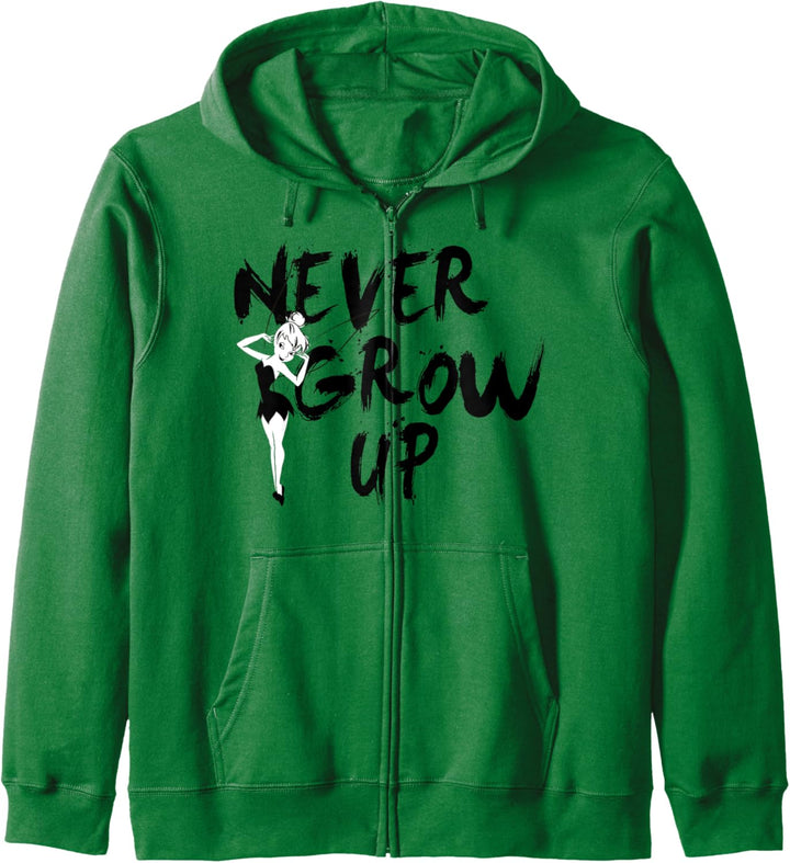 Disney Peter Pan Tinker Bell Never Grow Up Graffiti Kapuzenjacke