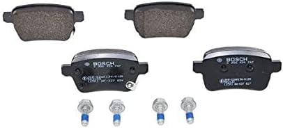 Bosch BP1762 Bremsbeläge - Hinterachse - ECE-R90 Zertifizierung - vier Bremsbeläge pro Set