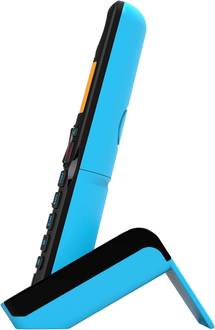 ALCATEL S280 Duo Schwarz und Blau, Schnurloses Telefon mit zusätzlichem Mobilteil Plus erweiterter A