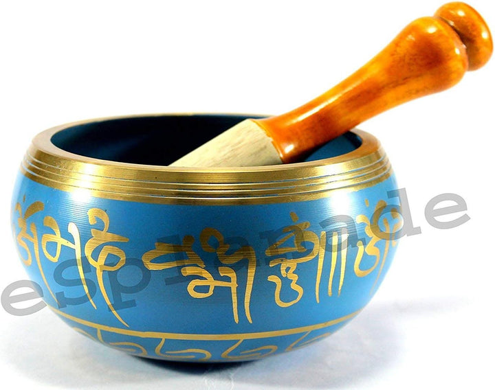 Esplanade - 10,2 cm cm - Klangschale Tibetisch-buddhistisches Gebetsinstrument mit Striker Stick | M