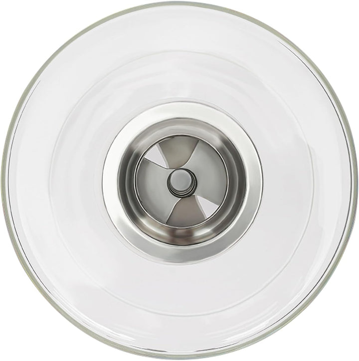 Reisspender Vorratsbehälter, Grosse Reisbehälter aus Glas 7.5L Luftdicht Müslispender mit Bambus Dec