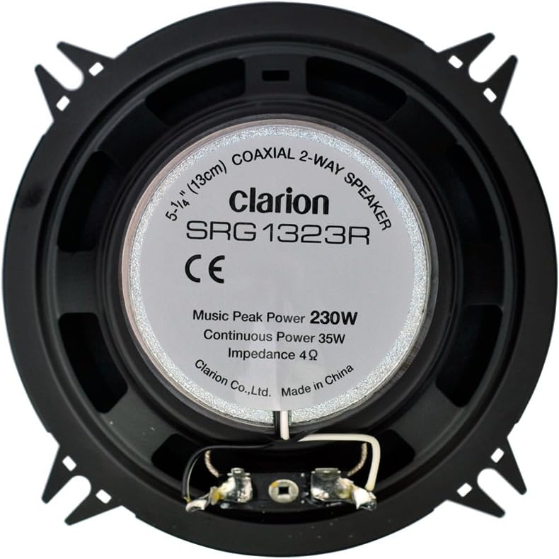 Clarion SRG1323R 13 cm 2-Wege coassiale-altoparlante 130 mm 230 Watt max