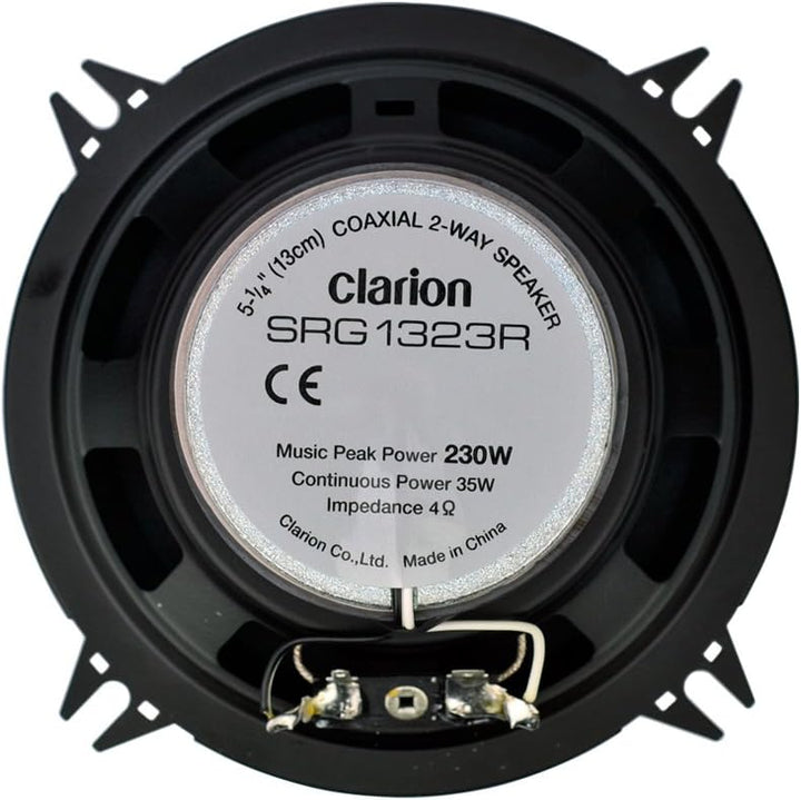 Clarion SRG1323R 13 cm 2-Wege coassiale-altoparlante 130 mm 230 Watt max
