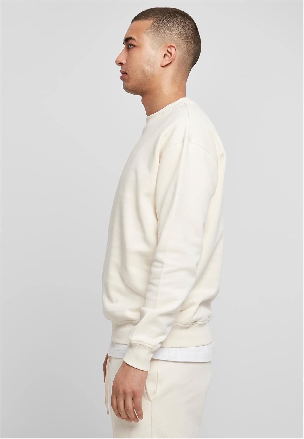 Urban Classics Herren Crewneck Sweatshirt S Whitesand, S Whitesand