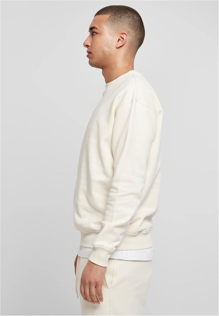 Urban Classics Herren Crewneck Sweatshirt S Whitesand, S Whitesand