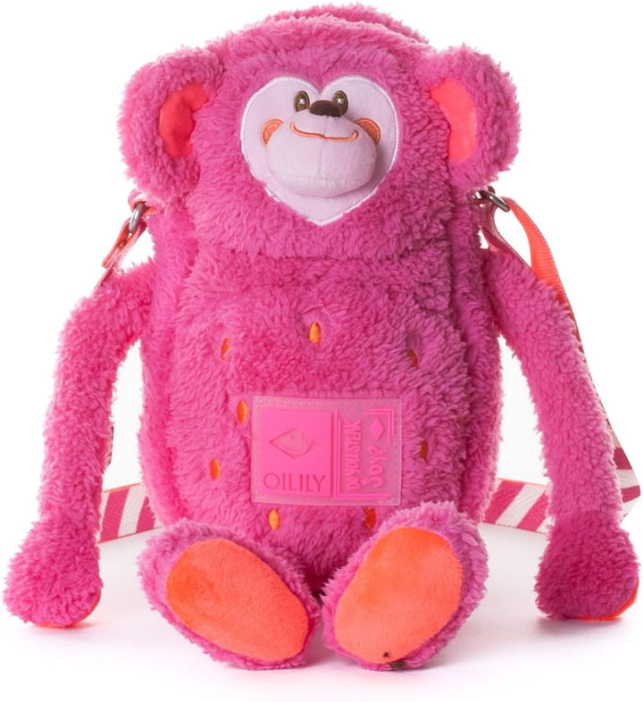 Oilily Monkey Shoulder Bag Fucsia