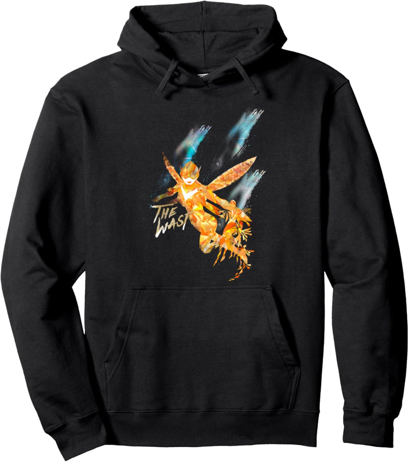 Marvel The Wasp Silhouette Watercolor Poster Pullover Hoodie