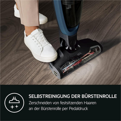 AEG QX7-1-I360 Akku Staubsauger kabellos / Staubsauger beutellos / leise / Handstaubsauger Akku / 50